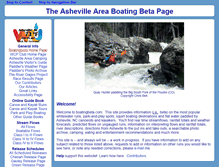 Tablet Screenshot of boatingbeta.com